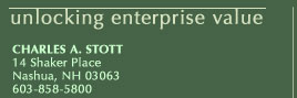 Unlocking Enterprise Value Charles A. Stott